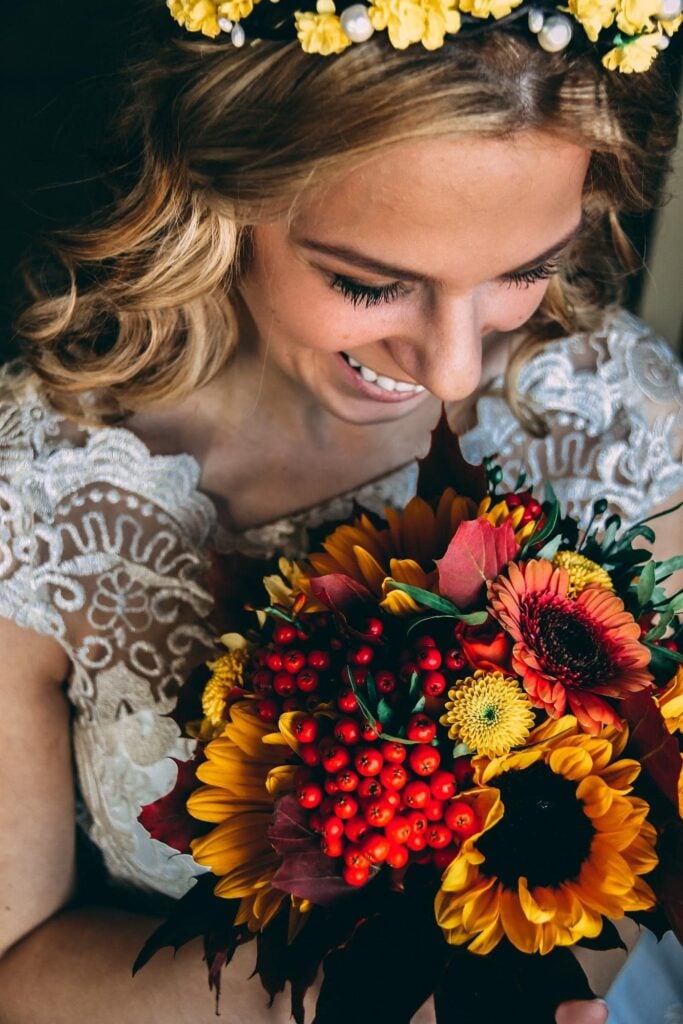 Wedding Bouquet with magic Butterflies! Magic Bouquet of Silk